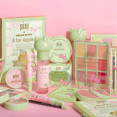 Pixi + Hello Kitty Highlighting Pressed Powder Blush Sweet Glow 0.35oz - Imperfect Box - Image 7
