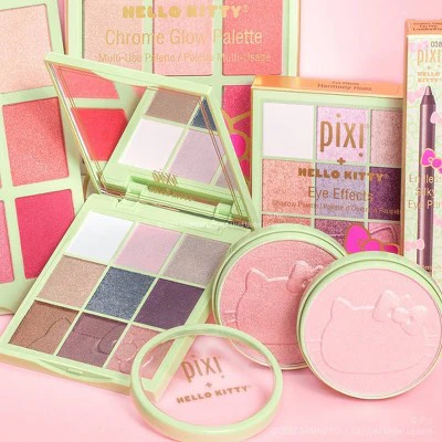Pixi + Hello Kitty Highlighting Pressed Powder Blush Sweet Glow 0.35oz - Imperfect Box - Image 8