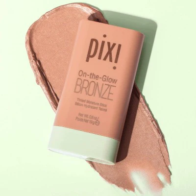 Pixi On The Glow Bronze Tinted Moisturizer Stick Bronzer Soft Glow 0.6oz - Imperfect Box - Image 3