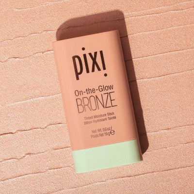 Pixi On The Glow Bronze Tinted Moisturizer Stick Bronzer Soft Glow 0.6oz - Imperfect Box - Image 4