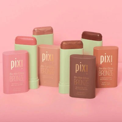 Pixi On The Glow Bronze Tinted Moisturizer Stick Bronzer Warm Glow 0.6oz - Imperfect Box - Image 10