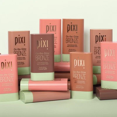 Pixi On The Glow Bronze Tinted Moisturizer Stick Bronzer Warm Glow 0.6oz - Imperfect Box - Image 12
