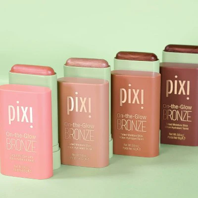 Pixi On The Glow Bronze Tinted Moisturizer Stick Bronzer Warm Glow 0.6oz - Imperfect Box - Image 16