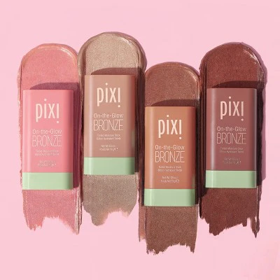 Pixi On The Glow Bronze Tinted Moisturizer Stick Bronzer Warm Glow 0.6oz - Imperfect Box - Image 17