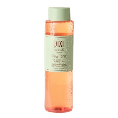 Pixi Skintreats Glow Tonic Glycolic Acid Exfoliating Toner 8.5 fl oz - Imperfect Container - Image 2