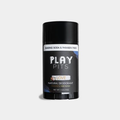 Play Pits LOVE Solid Deodorant 2.65oz - Imperfect Container