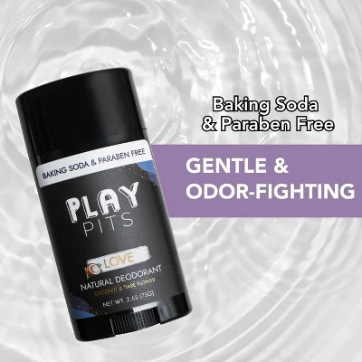 Play Pits LOVE Solid Deodorant 2.65oz - Imperfect Container - Image 4