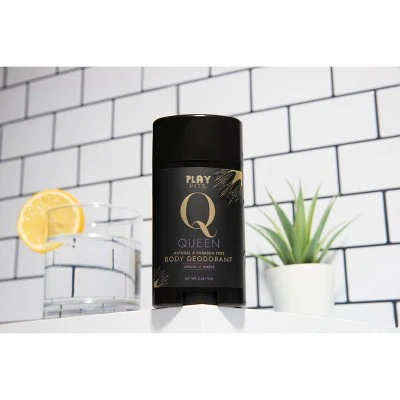 Play Pits Queen Natural Solid Deodorant 2.65oz - Imperfect Container - Image 5