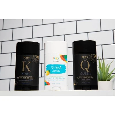 Play Pits Queen Natural Solid Deodorant 2.65oz - Imperfect Container - Image 7
