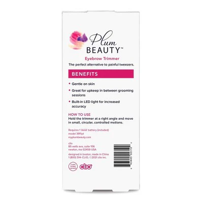 Plum Beauty Eyebrow Trimmer - New - Image 5
