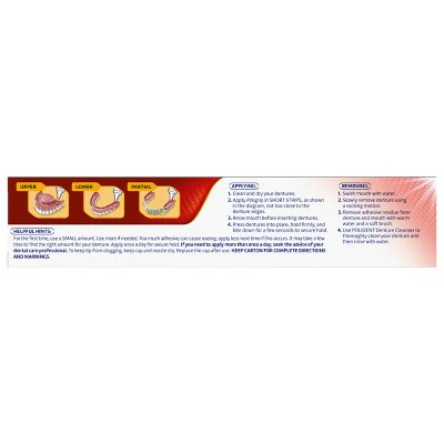 Poligrip Denture Power Hold and Seal 2.2oz/2pk - Imperfect Box - Image 2