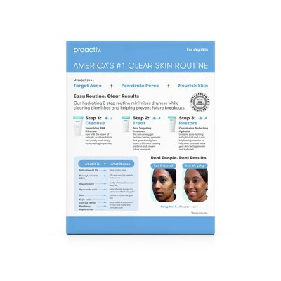Proactiv+ 30 Day Acne Treatment Skincare Kit 4oz/3pk - Imperfect Box - Image 13