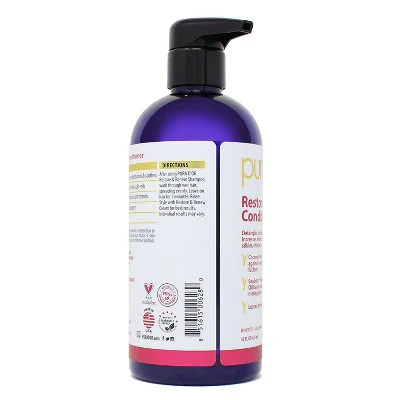 Pura d'or Restore & Renew Conditioner 16 fl oz - Imperfect Container - Image 4