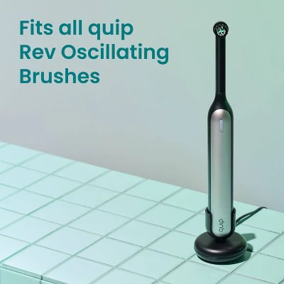 quip Rev Oscillating Brush Head Refill White 2pk - Imperfect Box - Image 9
