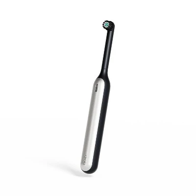 quip Rev Oscillating Rechargeable Electric Toothbrush Black/Silver - Imperfect Box - Image 2