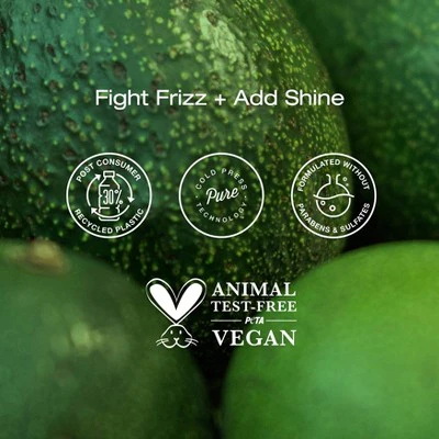 Raw Sugar The Truly Unruly Conditioner Avocado + Apple Cider Vinegar + Rosemary Oil 18 fl oz - New - Image 3