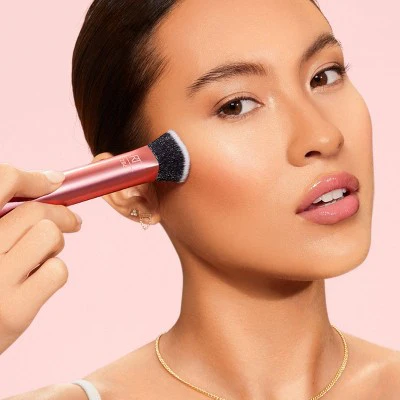 Real Techniques Face Base Makeup Brush Kit 4pc - New - Image 3