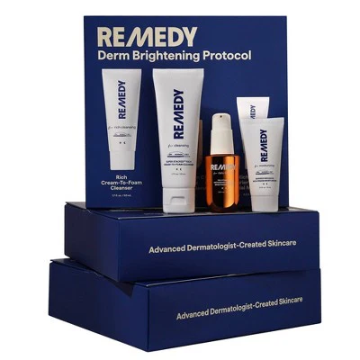 Remedy Skin Brightening 3-Piece Skincare Kit Gentle Cleanser Vitamin C Serum 2.7oz - Missing Box - Image 16