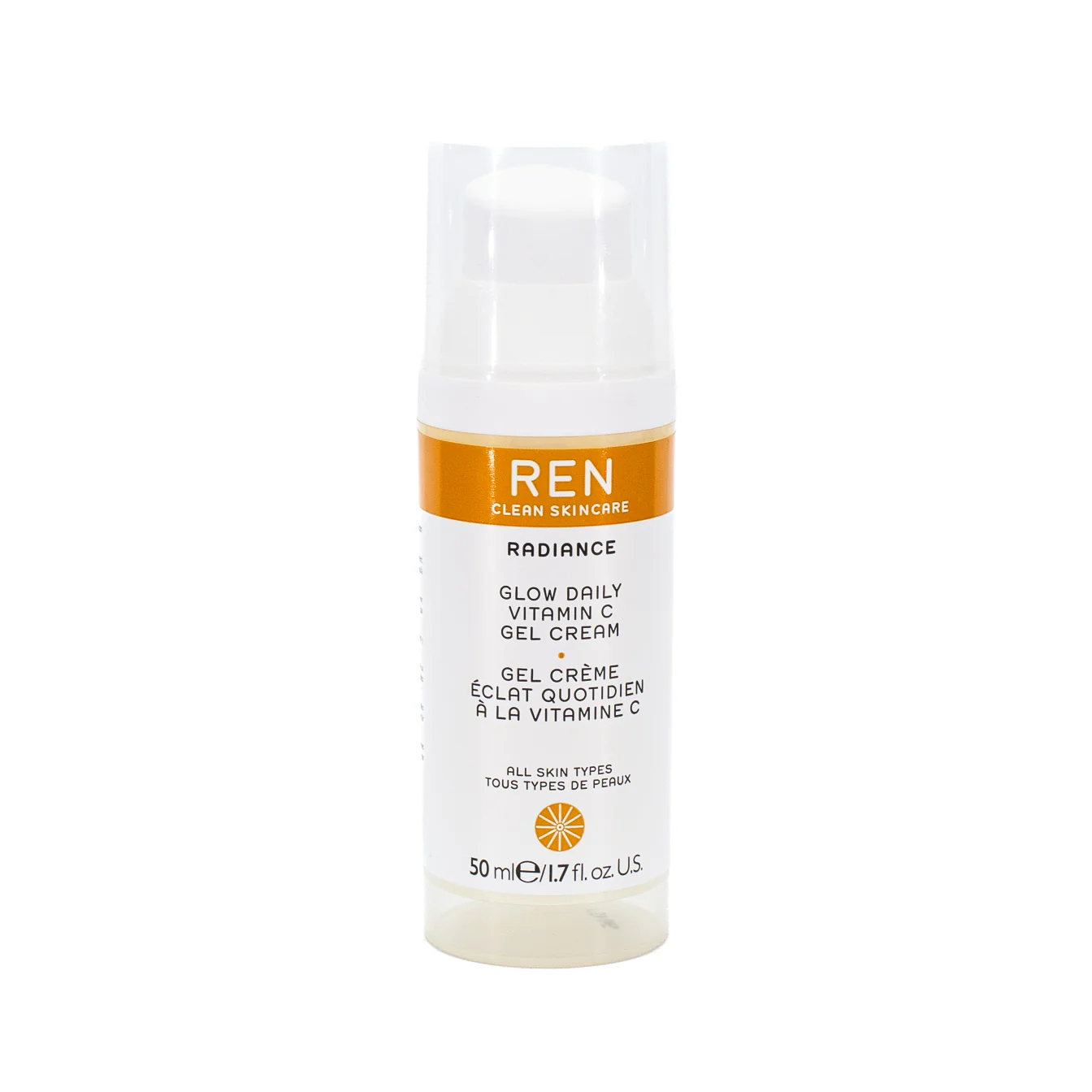 REN CLEAN SKINCARE Glow Daily Vitamin C Gel Cream 1.7oz - Imperfect Box