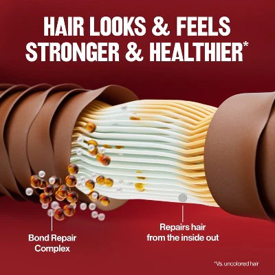 Revlon ColorSilk Permanent Hair Color with Bond Repair Complex 41 Medium Brown 4.4 fl oz - Imperfect Box - Image 7
