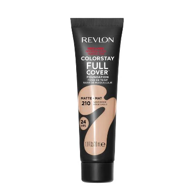 Revlon ColorStay Full Cover Matte Foundation 210 Sand Beige 1 fl oz - New