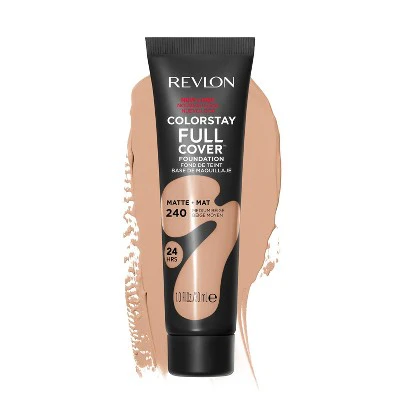Revlon ColorStay Full Cover Matte Foundation 240 Medium Beige 1 fl oz - New - Image 3