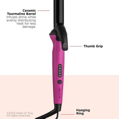 Revlon Easy Heat Precision Hair Curling Iron 1" - Imperfect Box - Image 3