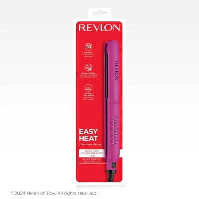 Revlon Easy Heat Precision Hair Flat Iron 1" - New - Image 2