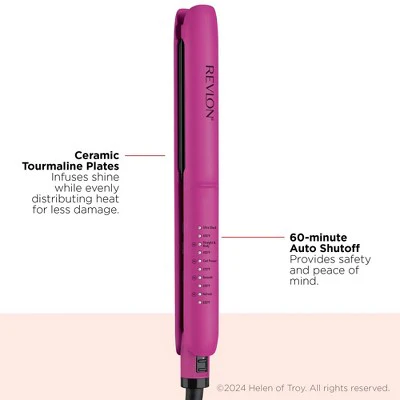 Revlon Easy Heat Precision Hair Flat Iron 1" - New - Image 3