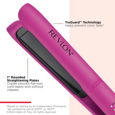 Revlon Easy Heat Precision Hair Flat Iron 1" - New - Image 4