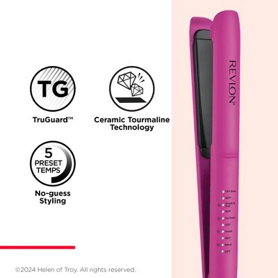 Revlon Easy Heat Precision Hair Flat Iron 1" - New - Image 7