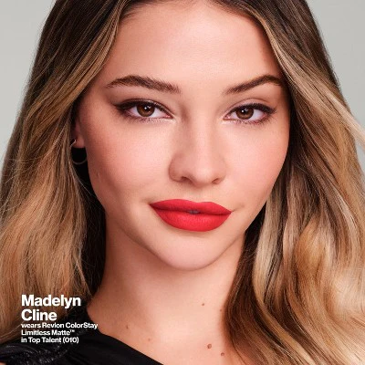 Revlon No-Budge Matte ColorStay Limitless Liquid Lipstick 005 Strut 0.17 fl oz - New - Image 7