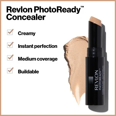 Revlon PhotoReady Concealer 002 Light 0.11oz - New - Image 4