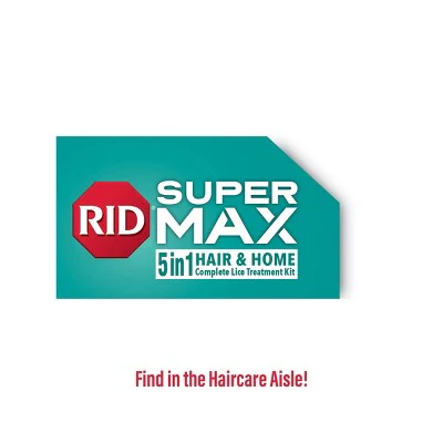 RID Super Max 5-in-1 Hair & Home Complete Lice Treatment Kit - Imperfect Box - Image 9