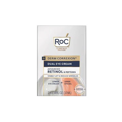 RoC Derm Correxion Dual Eye Cream 0.68 fl oz - Imperfect Box - Image 2