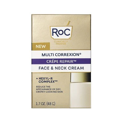 RoC Face & Neck Anti-Aging Moisturizer Firming Cream for Crepey Skin 1.7 fl oz - New - Image 10