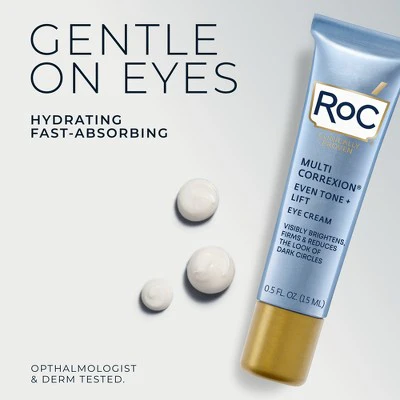 RoC Multi Correxion Even Tone & Lift Eye Cream 0.5 fl oz - Imperfect Box - Image 6