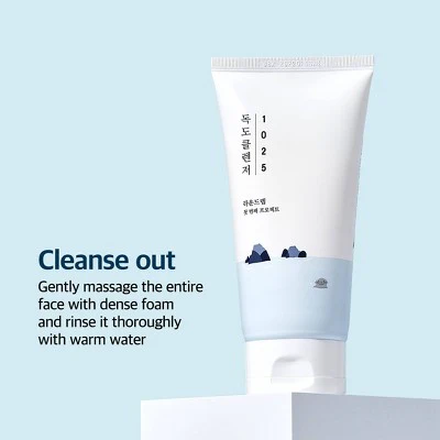 Round Lab 1025 Dokdo Cleanser Korean Skincare for Gentle Cleansing 150ml - Missing Box - Image 5