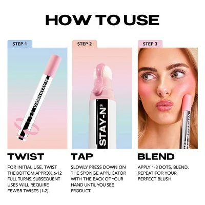 Sacheu Cheek STAY-N I'm Cute 0.34 fl oz - New - Image 6