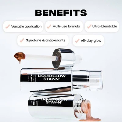 Sacheu Liquid Glow STAY-N Golden Hour 0.94 fl oz - Imperfect Box - Image 6