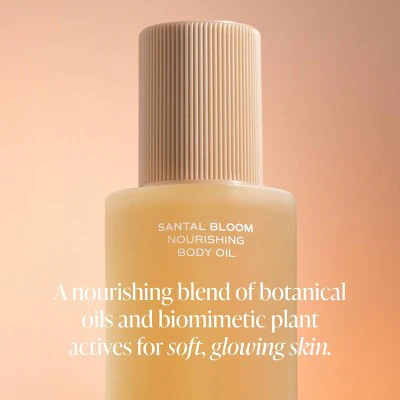 Saltair Nourishing Body Oil for Dewy and Glowing Skin Santal Bloom 4 fl oz - Small Amount Missing - Image 4