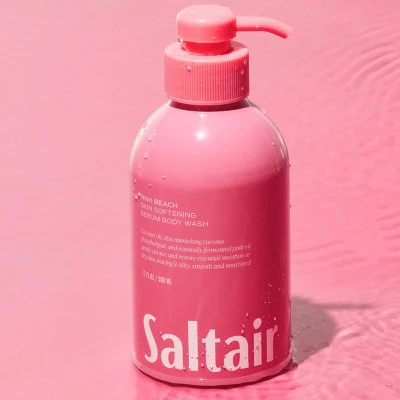 Saltair Pink Beach Serum Body Wash Coconut Scent 17 fl oz - Imperfect Container - Image 3