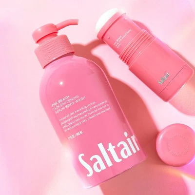 Saltair Pink Beach Serum Body Wash Coconut Scent 17 fl oz - Imperfect Container - Image 6