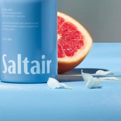 Saltair Seascape Serum Body Wash Clean Breeze Scent 17 fl oz - Imperfect Container - Image 4