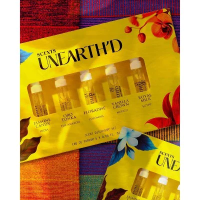 Scents UnEarth'd Discovery Perfume Set 0.36oz - Imperfect Box - Image 3