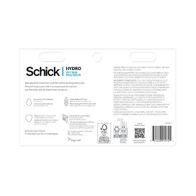 Schick Hydro Dry Skin Men's Razor Refills 12ct - New - Image 8