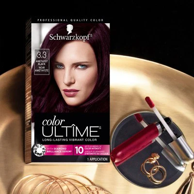 Schwarzkopf Color Ultime Permanent Color Amethyst Black - New - Image 5