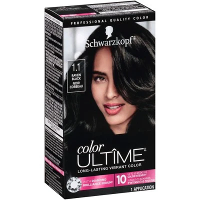 Schwarzkopf Color Ultime Permanent Color Raven Black - New - Image 9