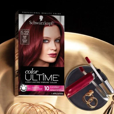 Schwarzkopf Color Ultime Permanent Color Ruby Red - New - Image 5
