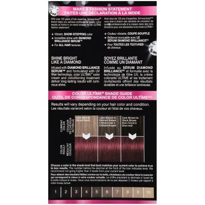 Schwarzkopf Color Ultime Permanent Color Ruby Red - New - Image 8